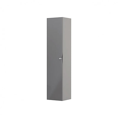 Armavit - 35cm Tall Boy Wall Cabinet-Warm Grey