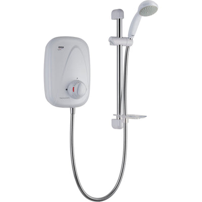 Thermostatic Power Shower (White)